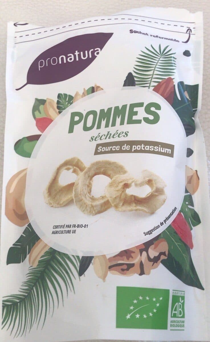 Pronatura Pommes séchées packshot