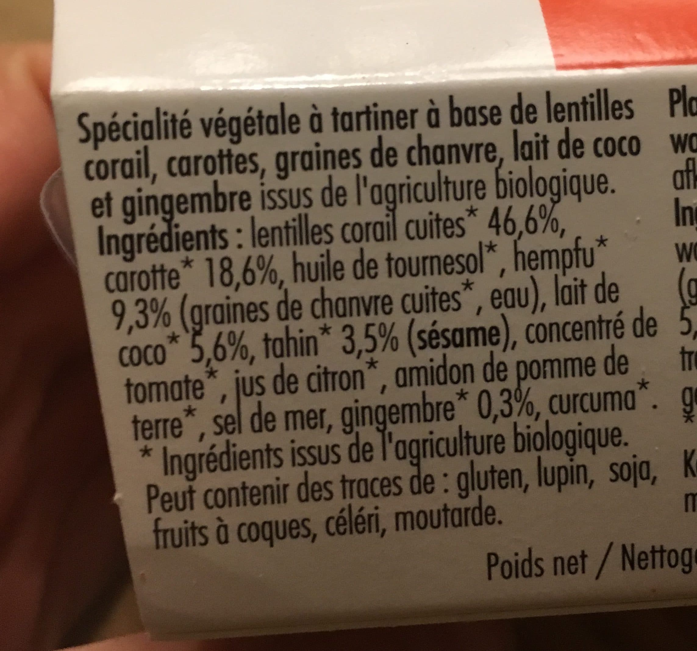 Pronatura Délice de lentilles corail packshot