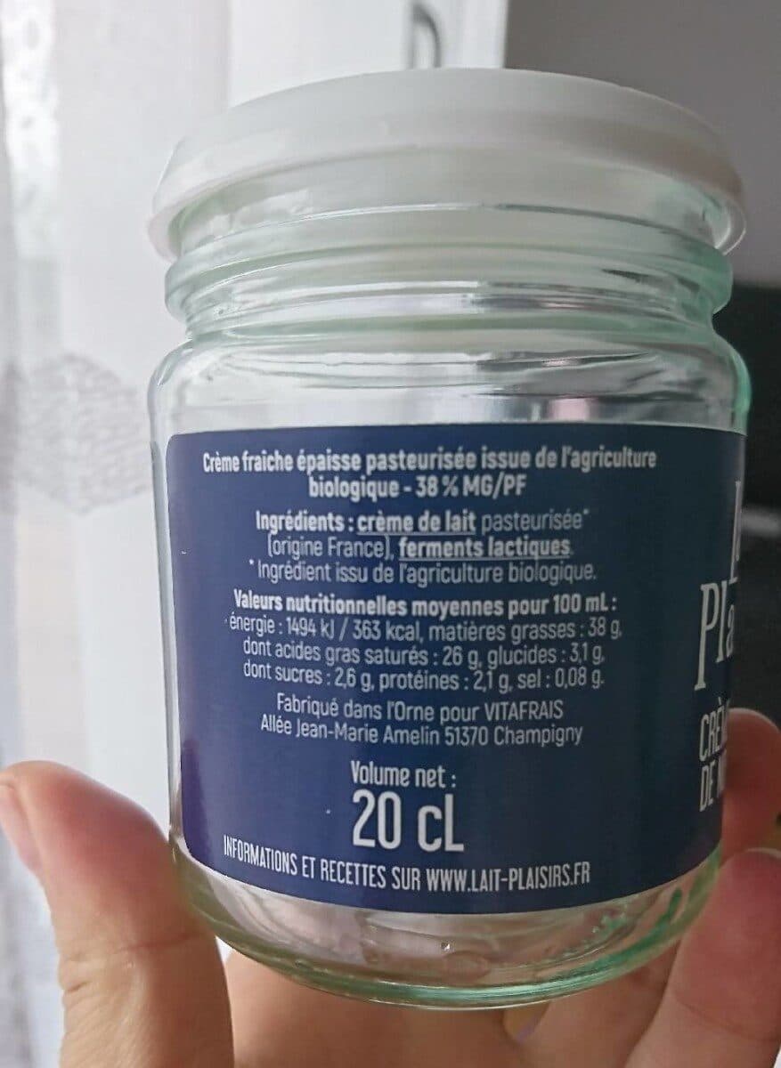 Vitafrais Crème fraîche packshot