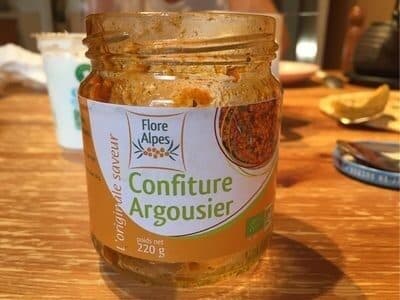 Flore Alpes Confiture argousier packshot