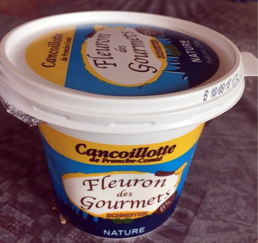 Fleuron des gourmets Cancoillotte Nature packshot