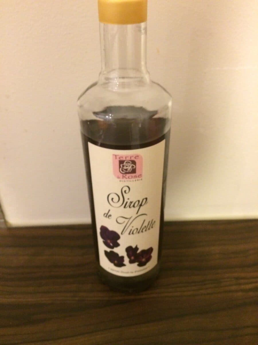 Open Food Facts Sirop de violette packshot