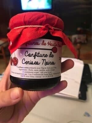 Les Confitures De Haute Soule Confiture de Cerises Noire packshot