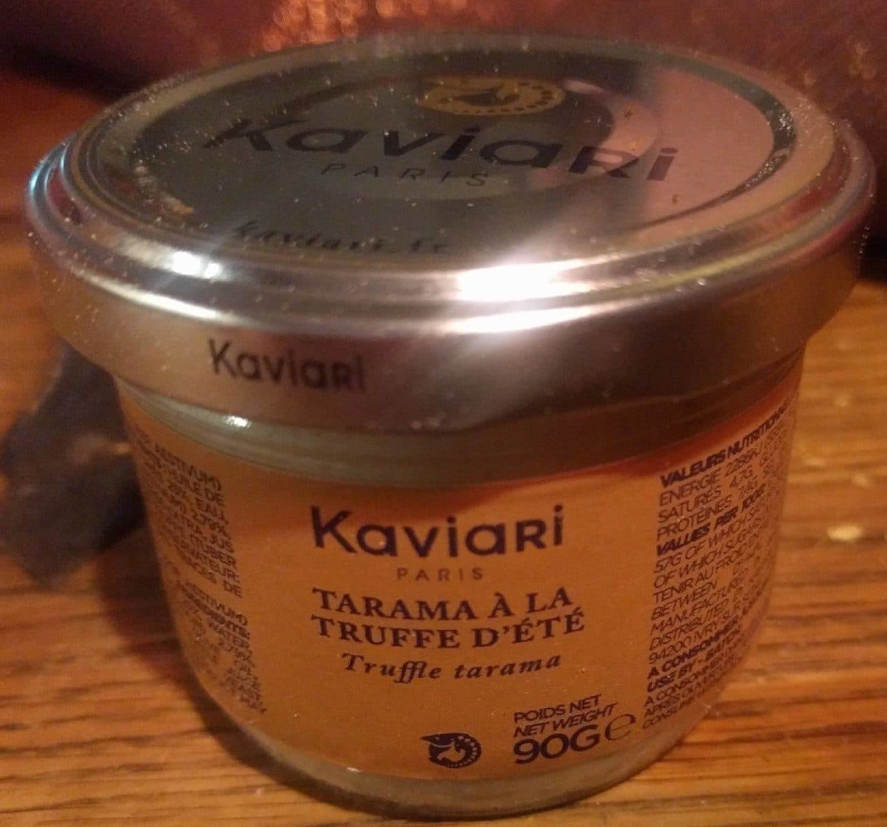 Kaviari Paris Tarama à la truffe d'été packshot