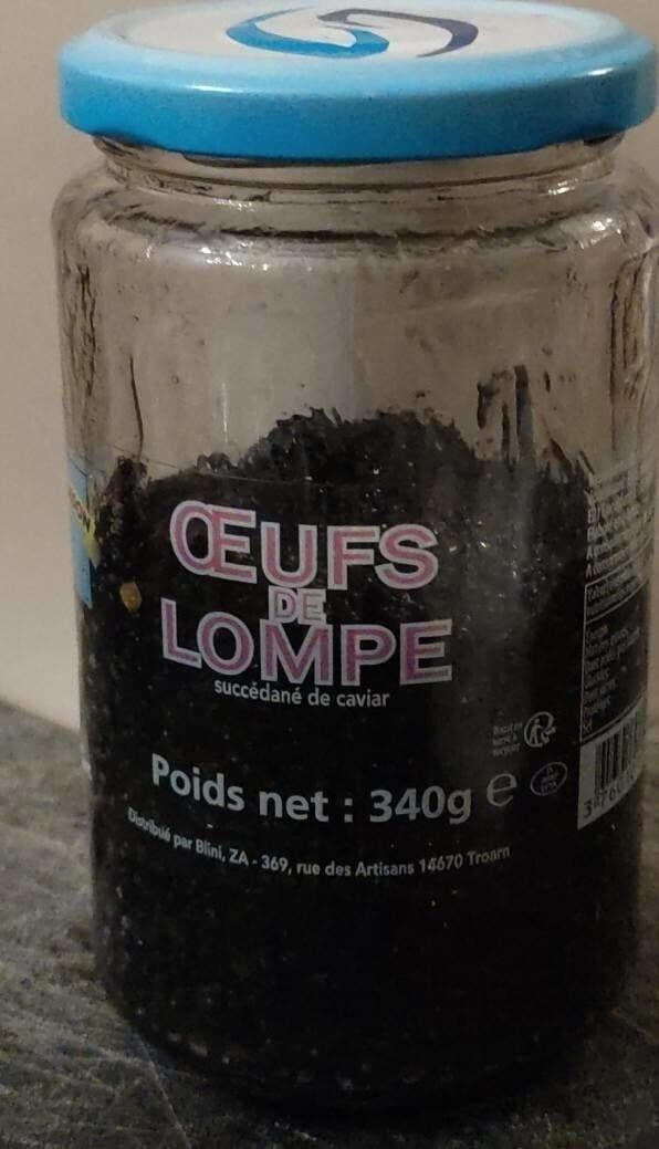 Open Food Facts Œufs de lompe packshot