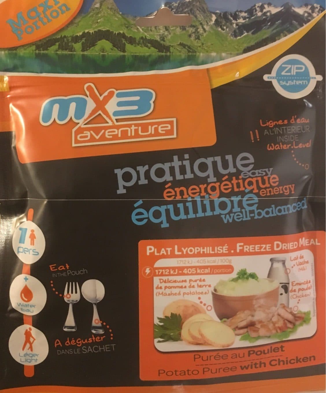 MX3 Purée au poulet packshot