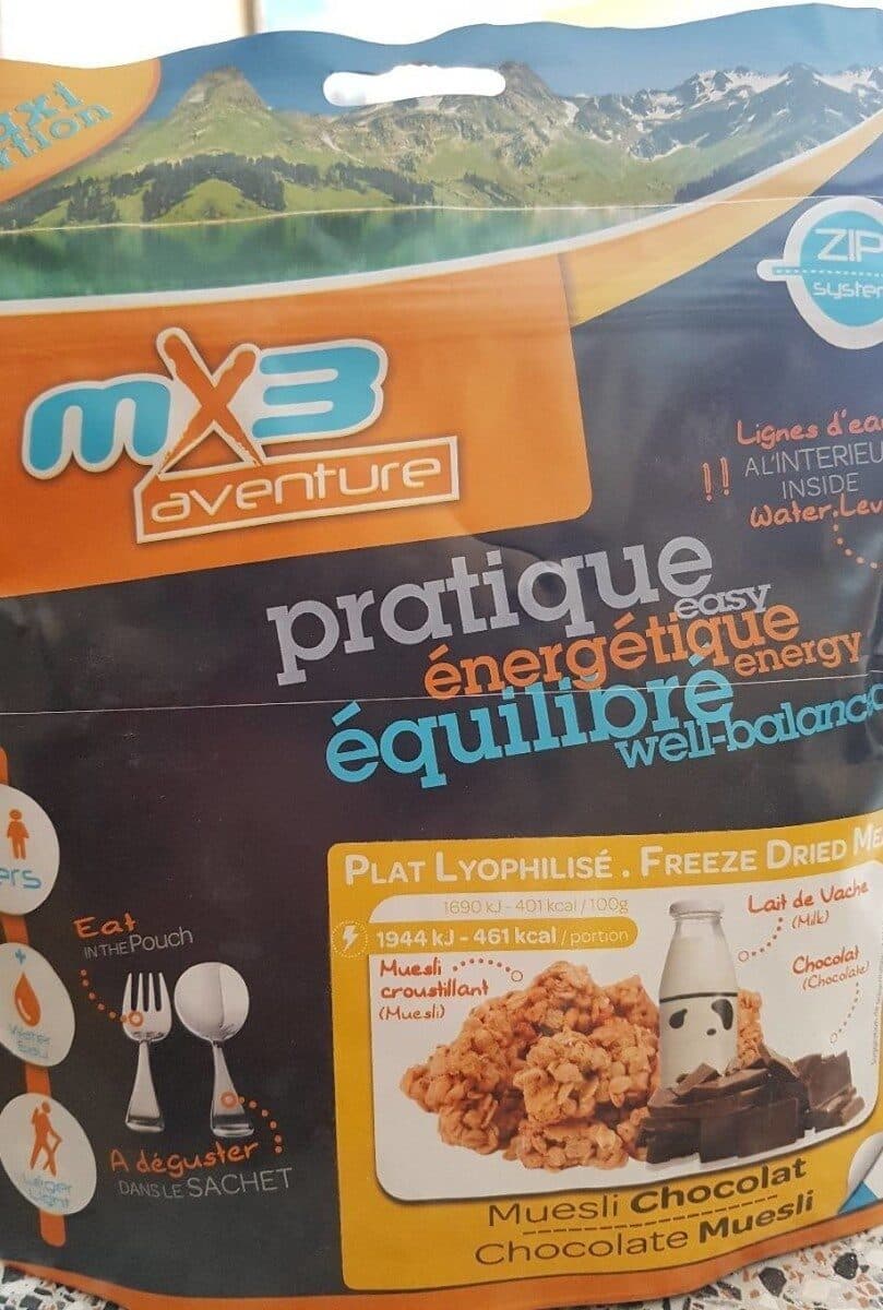 MX3 Muesli chocolat packshot