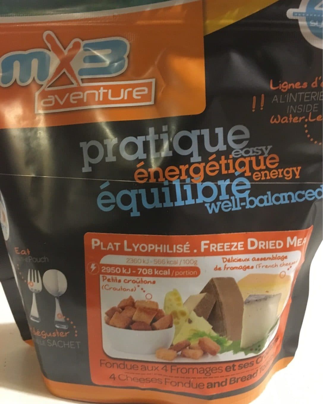 Mx3 Fondue aux 4 fromages et ses croutons packshot