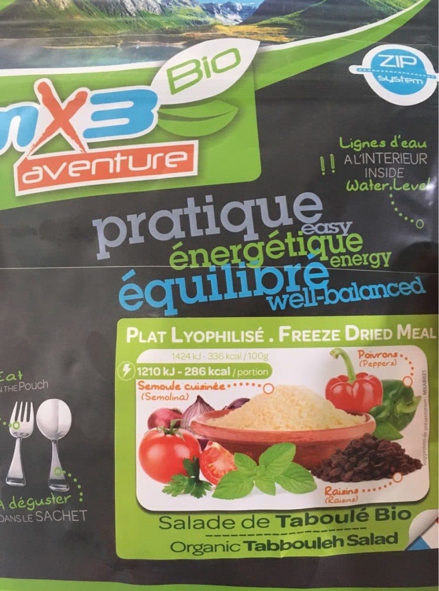 Mx3 Salade de Taboulé Bio packshot