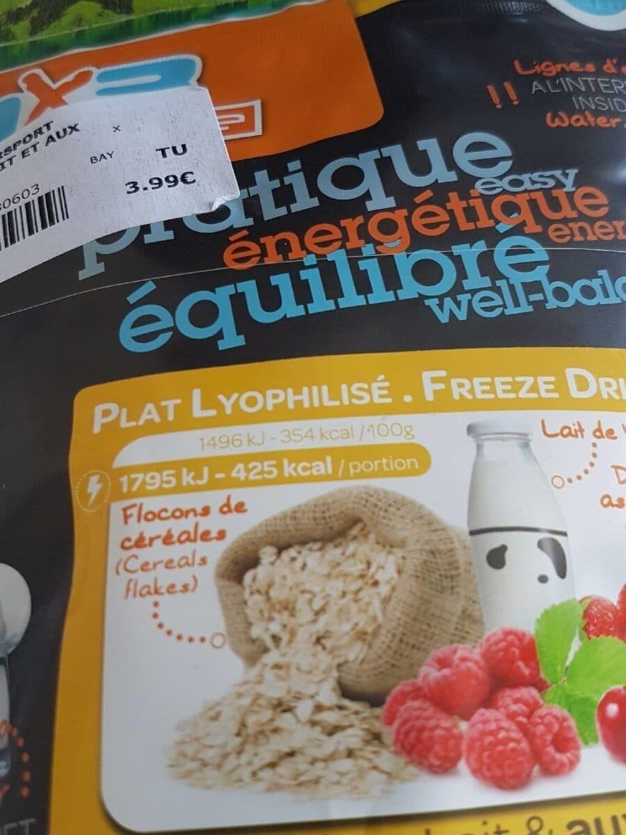 Mx3 Muesli au lait et aux fruits mx3 aventure packshot