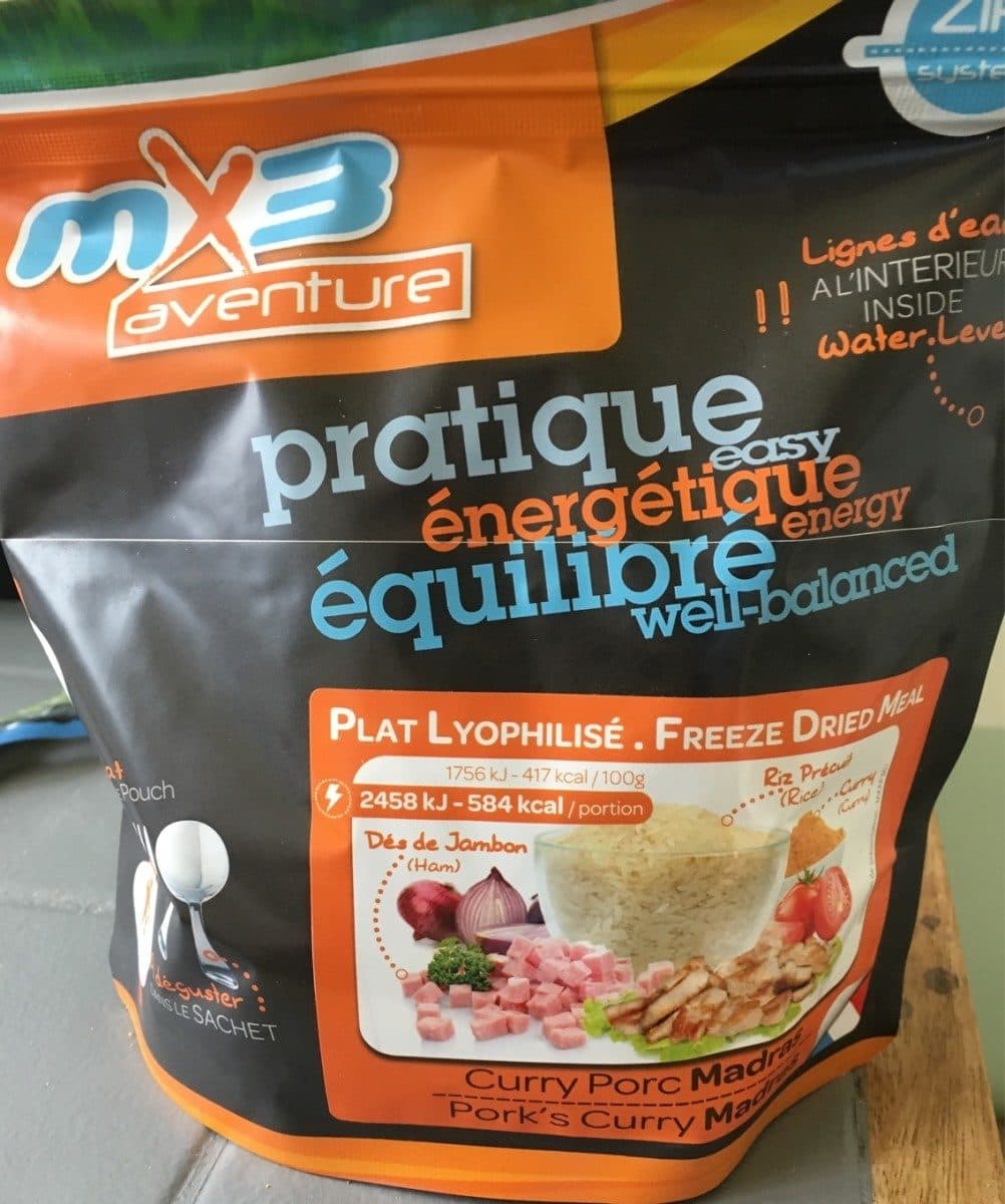 Mx3 Curry porc Madras packshot