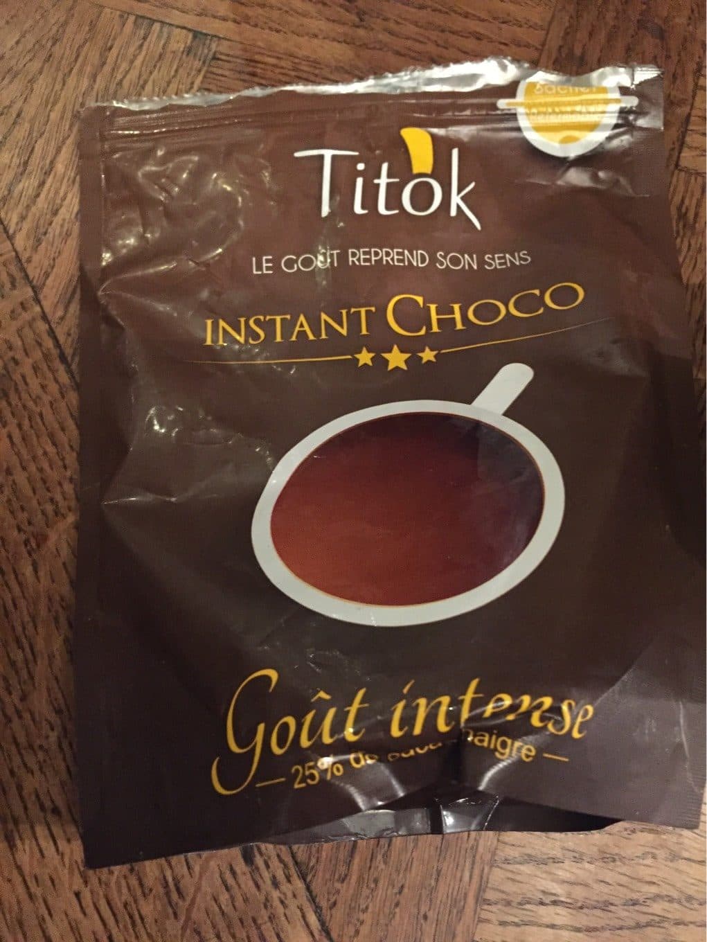 Titok Instant choco packshot