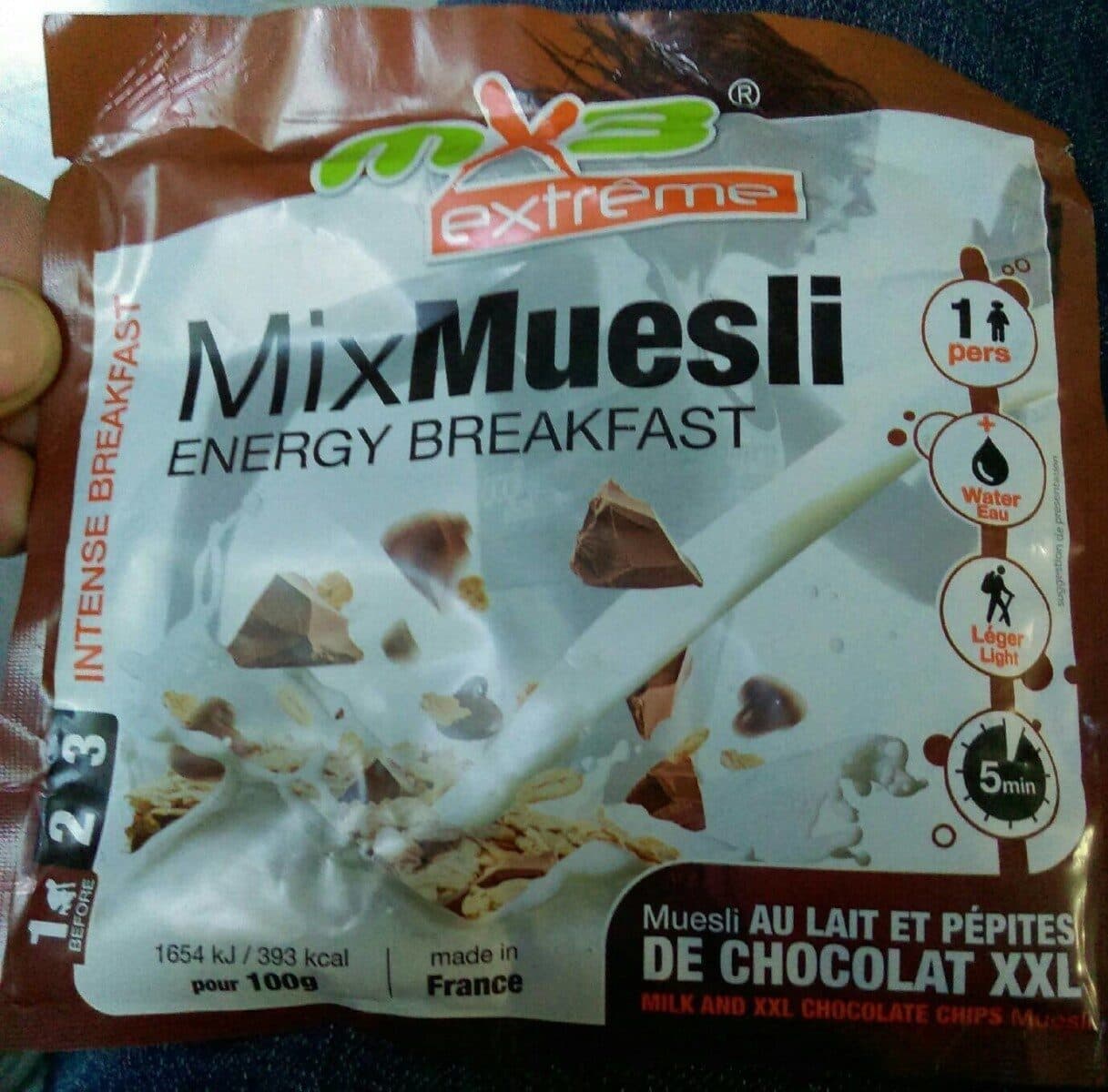 MX3 Mix Muesly packshot