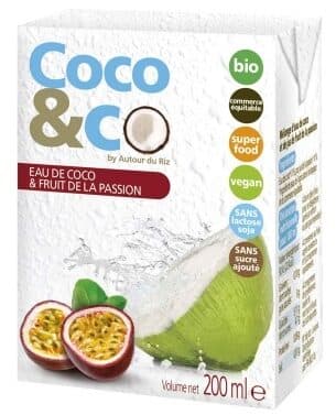 Coco & Co Eau de coco & fruit de la passion packshot