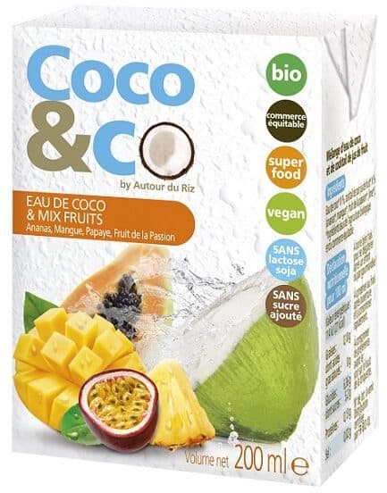 Coco & Co Eau de coco et mix fruits packshot