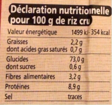 Autour du riz Riz thaï demi-complet packshot