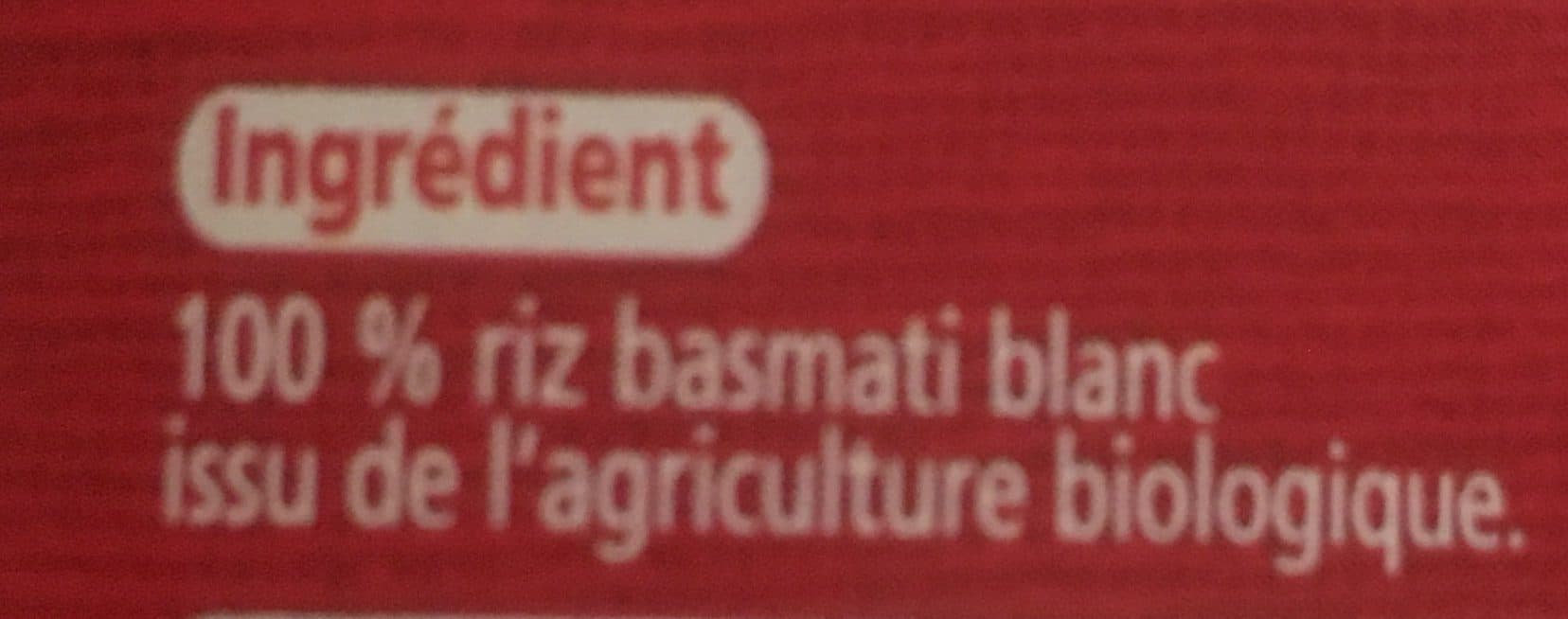 Autour du riz Riz basmati blanc packshot