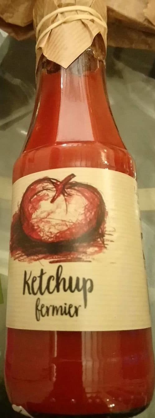 Les jardins de la Vère Ketchup fermier packshot