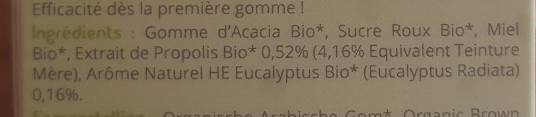 Propos Nature Gommes Propolis Verte Bio packshot