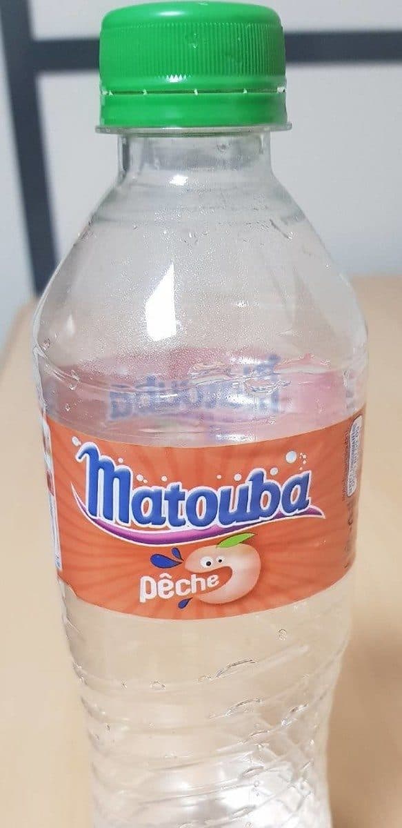 Open Food Facts Eau Matouba saveur pêche packshot