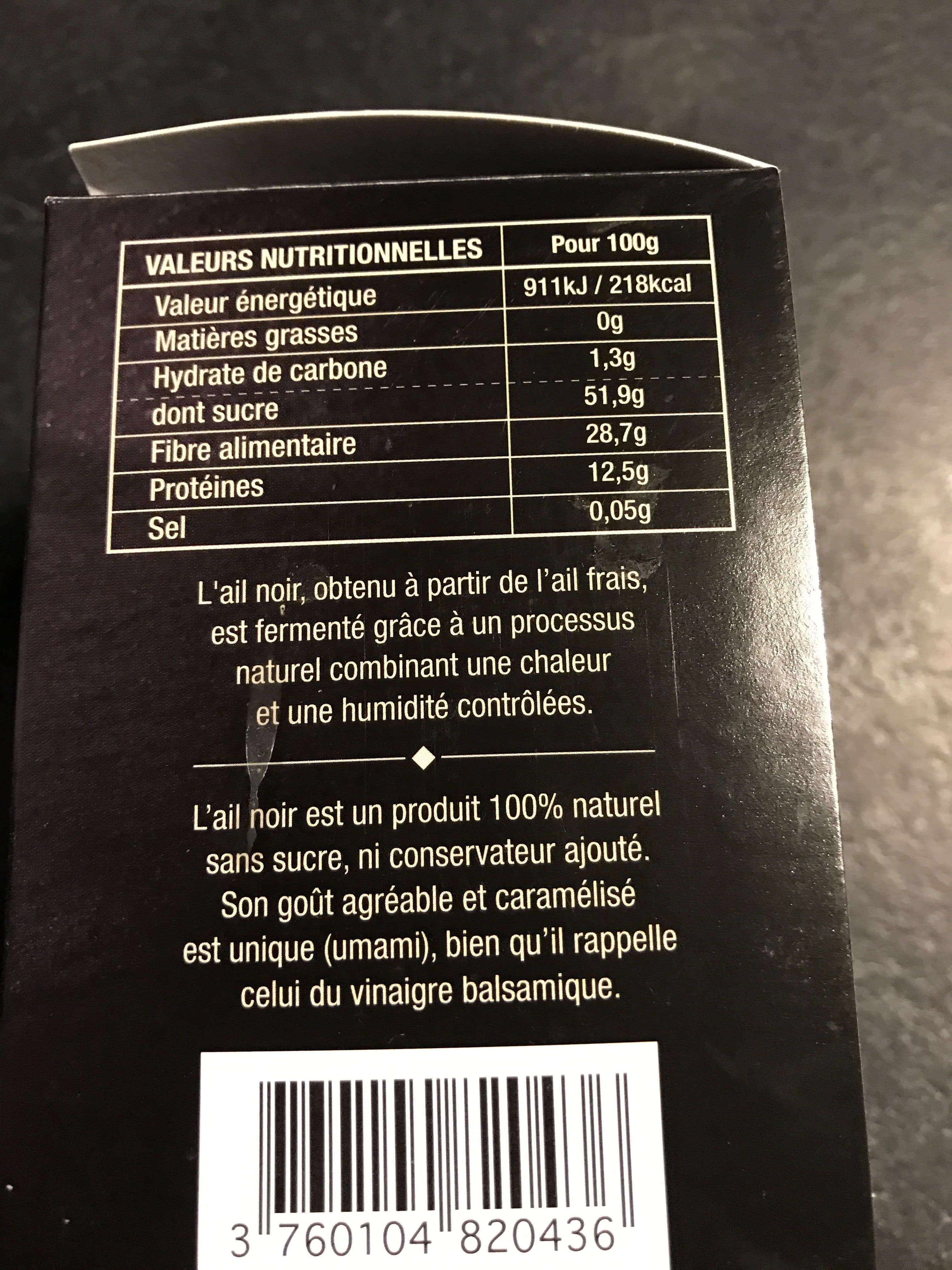 Ail Noir Ail noir packshot