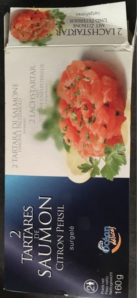 Open Food Facts Tartare de saumon packshot