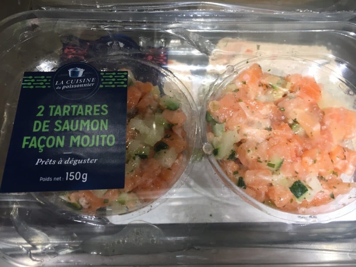 La Cuisine du Poissonnier Tartare de saumon façon Mojito packshot