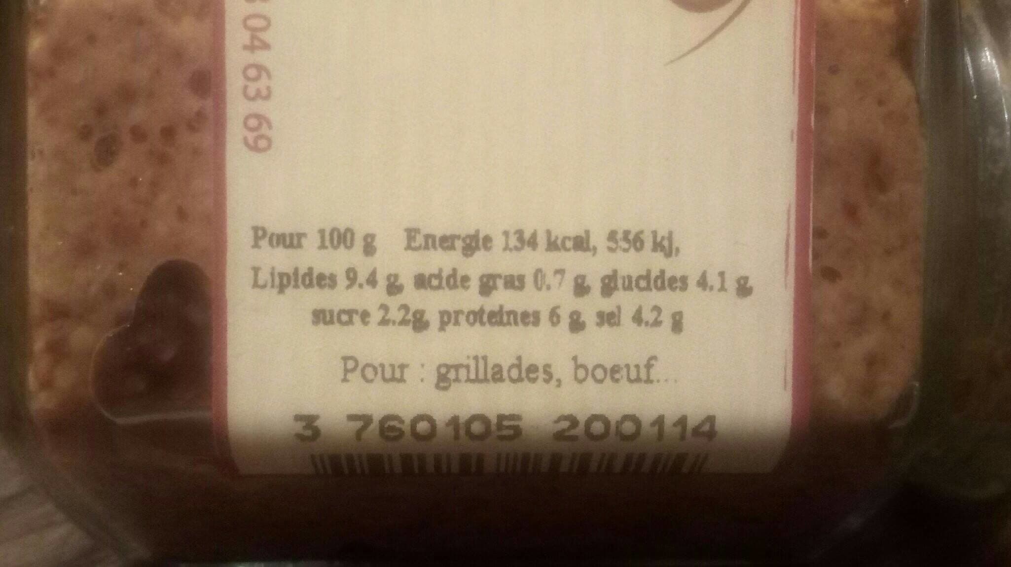 Pyrène Moutarde catalane (poivrons) packshot
