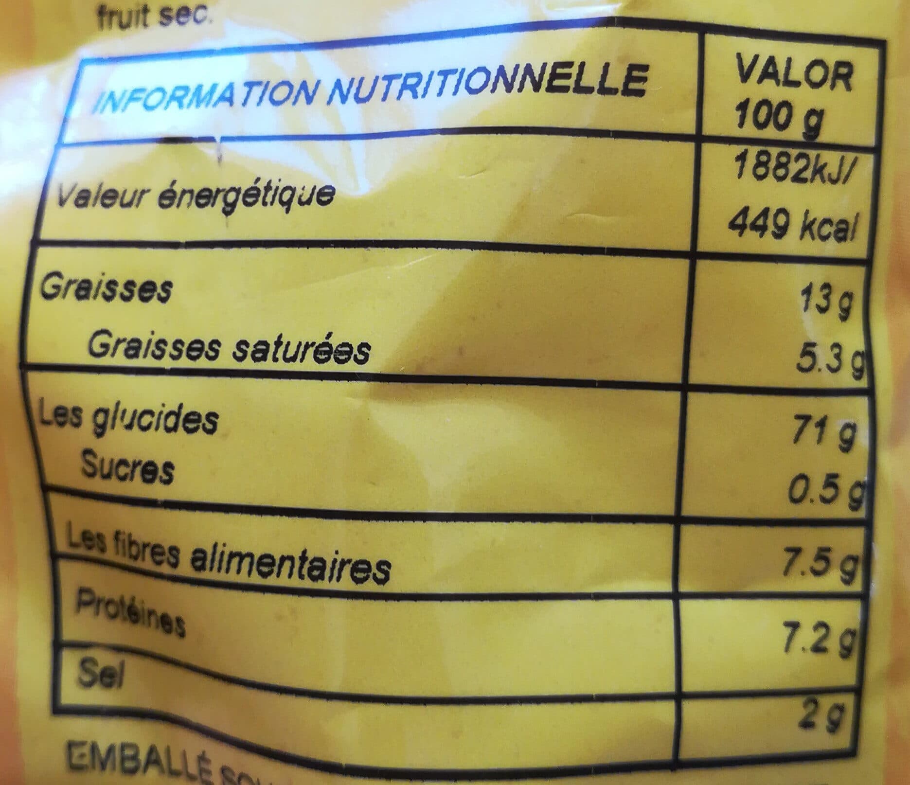Open Food Facts Spartico packshot