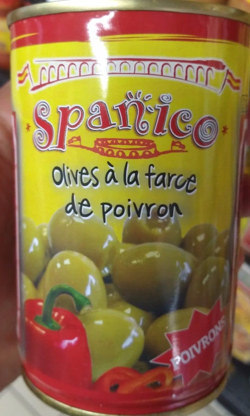Spanico Olives à la Farce de Poivron packshot
