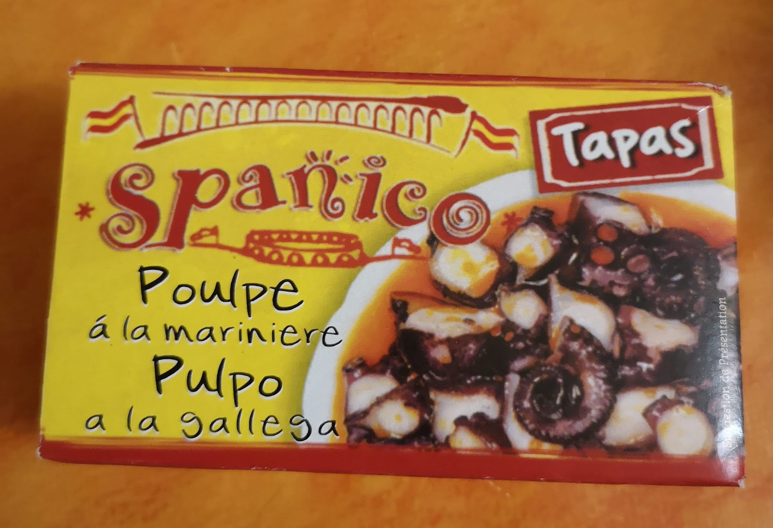 Spanico Poulpes à La Marinière packshot