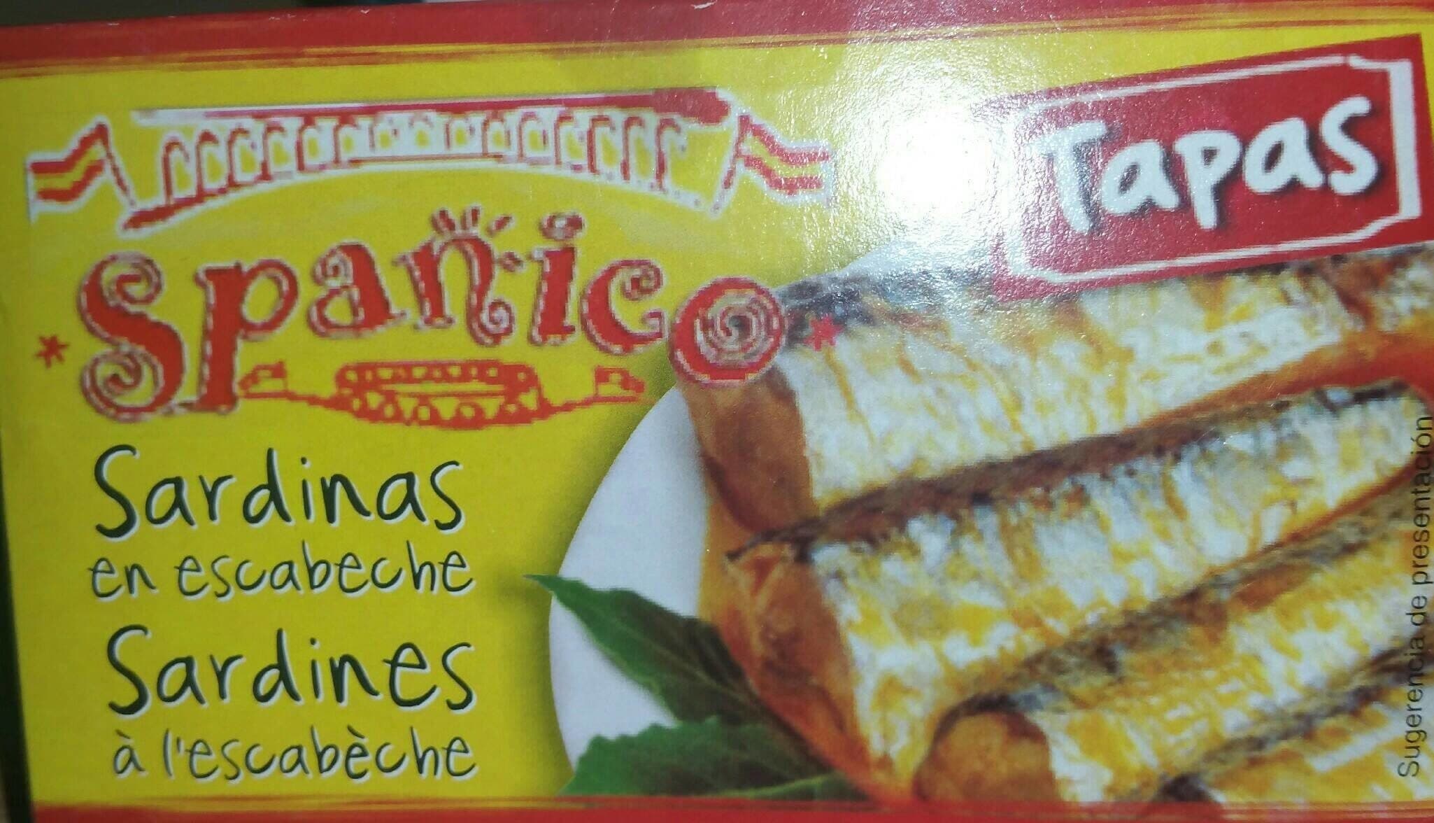 Spanico Sardines en escabeche packshot