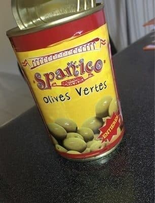 Spanico Olive vertes packshot