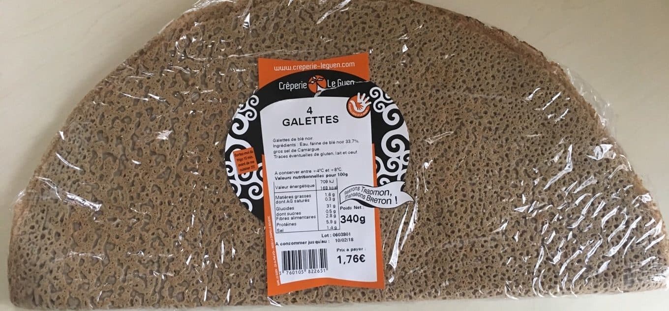 Crêperie LeGuen 4 Galettes packshot