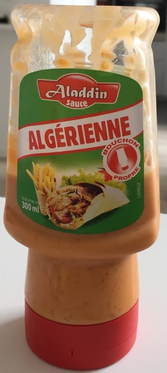 Aladdin Sauce algérienne packshot
