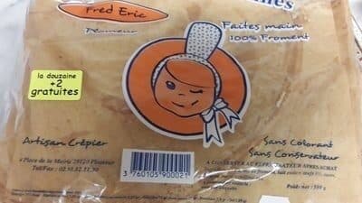 Fred Eric Crepes bretonnes packshot
