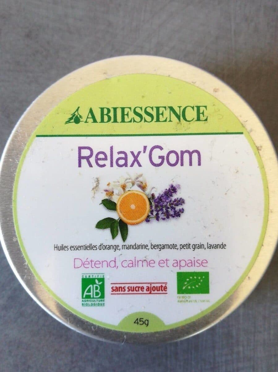 Open Food Facts Relax'Gom packshot