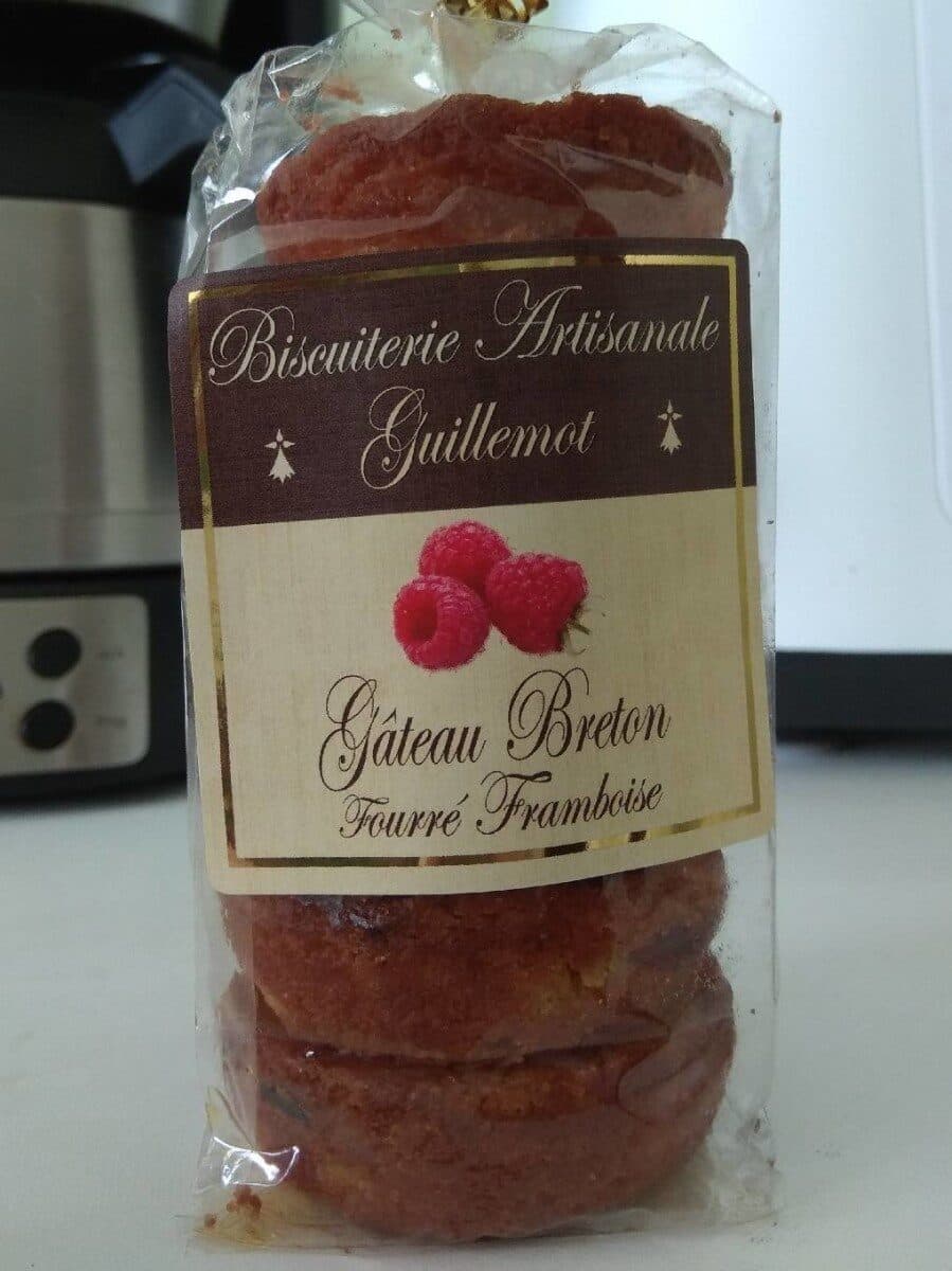 Guillemet Gâteau breton fourré framboise packshot