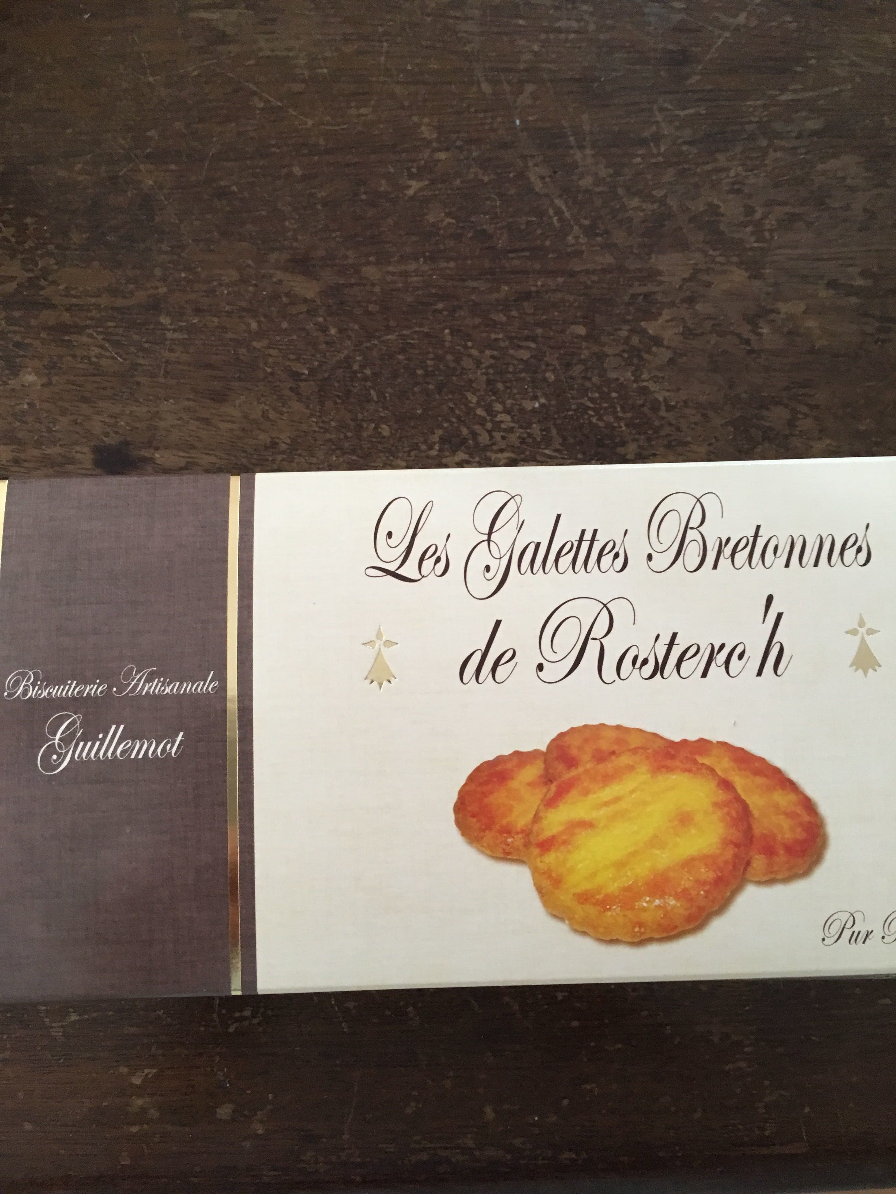 Biscuiterie Artisanale guillemot Les Galettes de Rosterc'h GUILLEMOT packshot