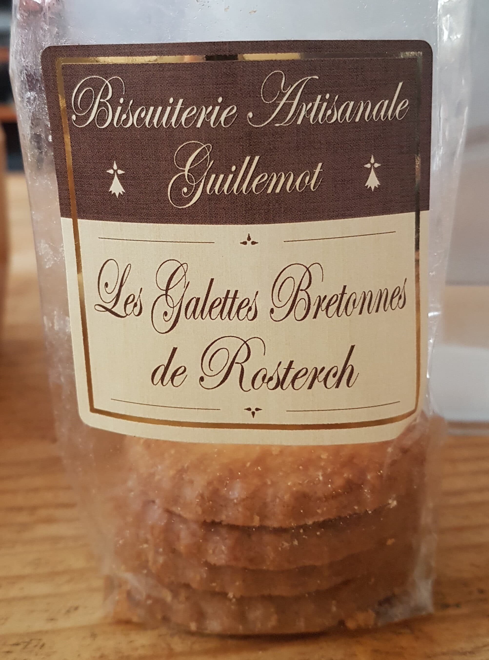 Biscuiterie Artisanale Guillemot Les Galettes Bretonnes de Rosterch packshot
