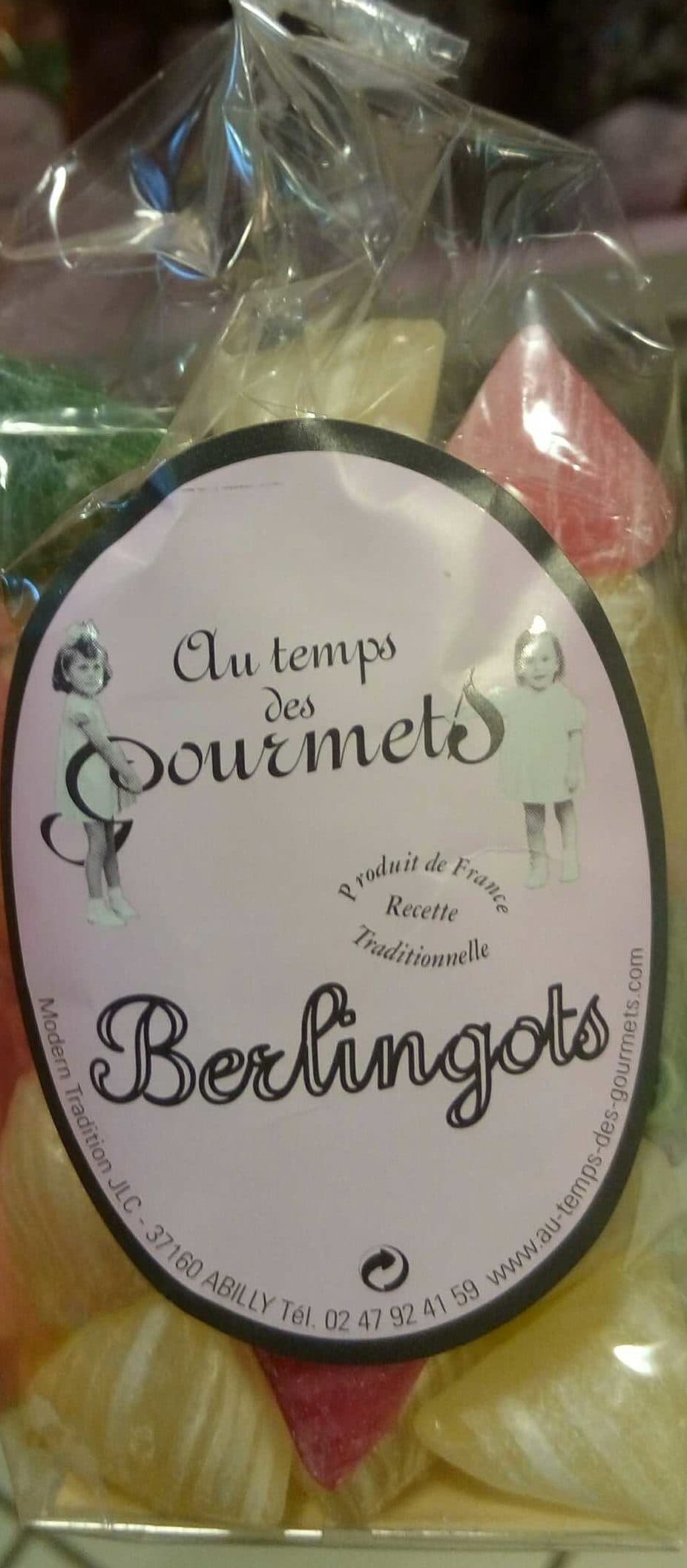 Au temps des Gourmets Berlingots packshot