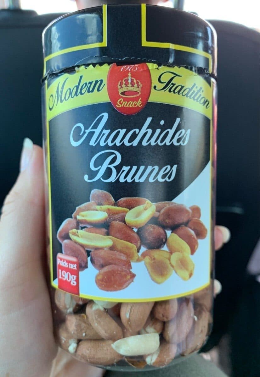 Open Food Facts Arachides brunes packshot