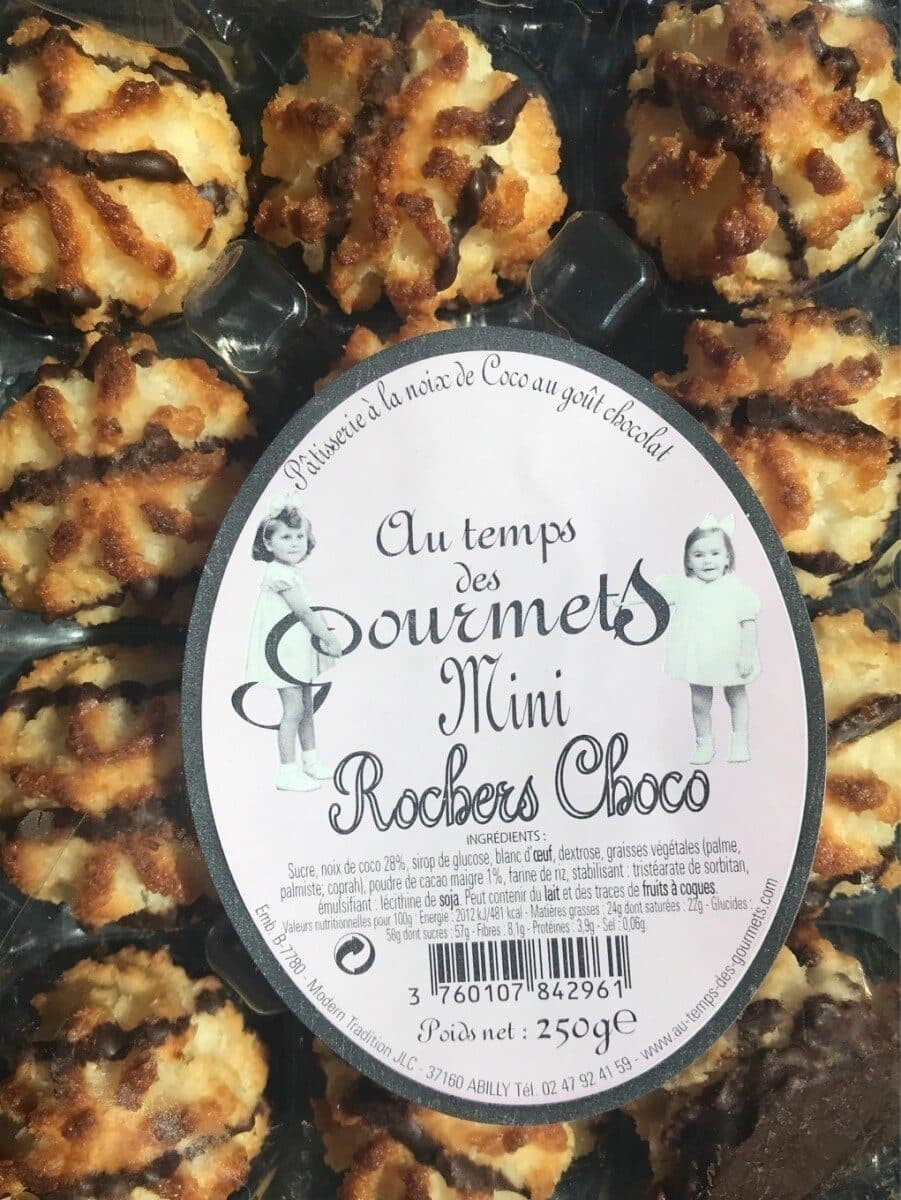 Au Temps des Gourmets Mini Rochers Choco packshot