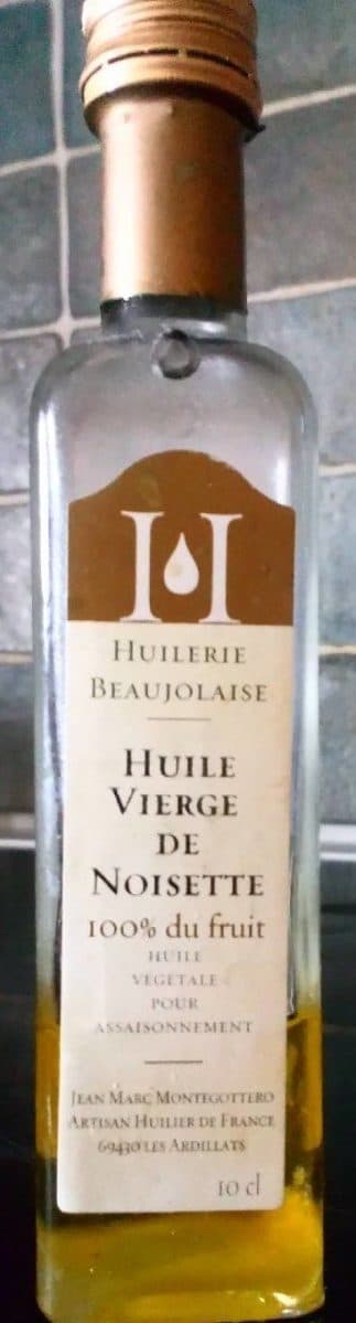 Huilerie Beaujolaise Huile vierge de noisettes packshot