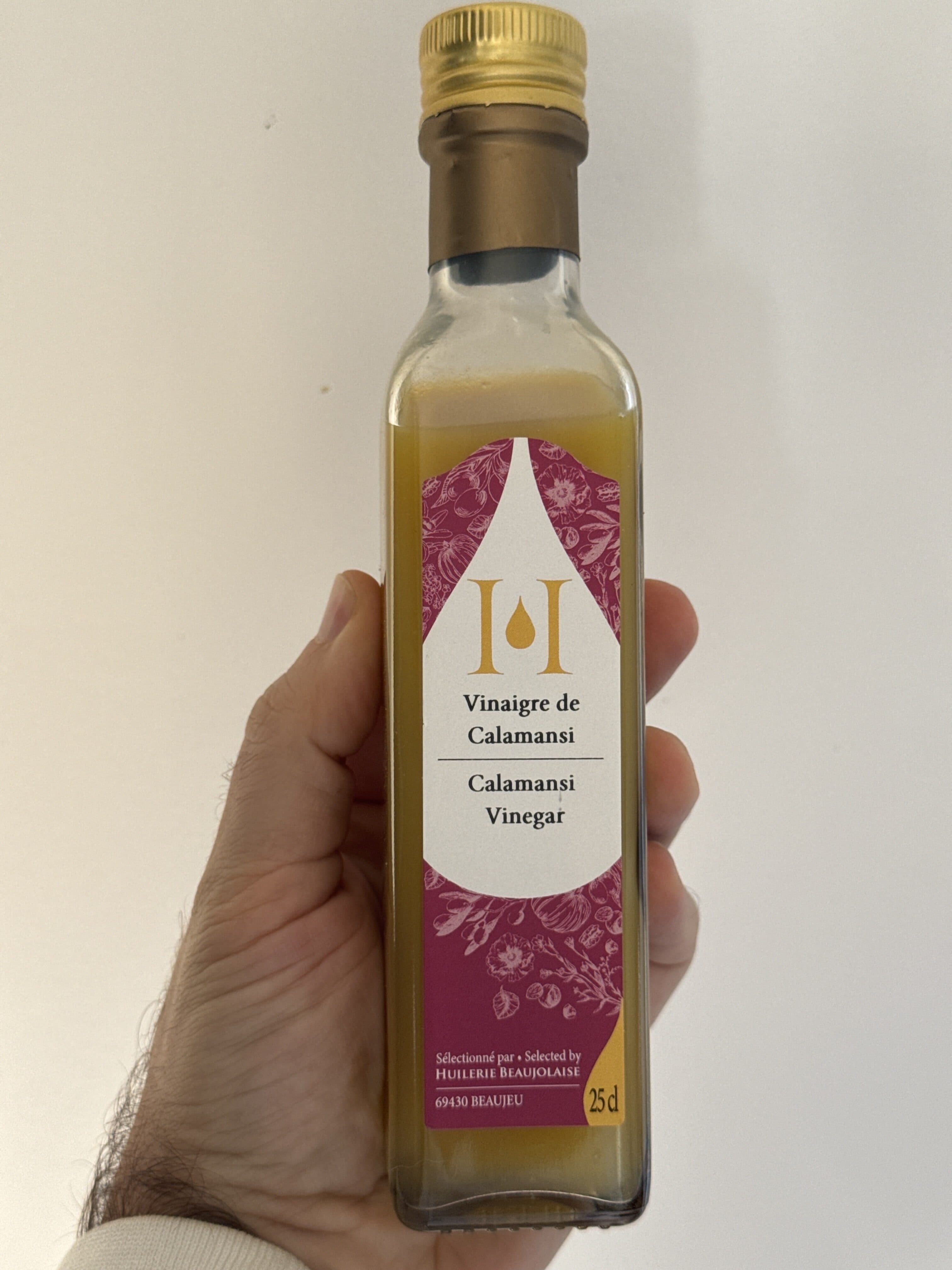 Huilerie Beaujolaise Vinaigre de Calamansi packshot