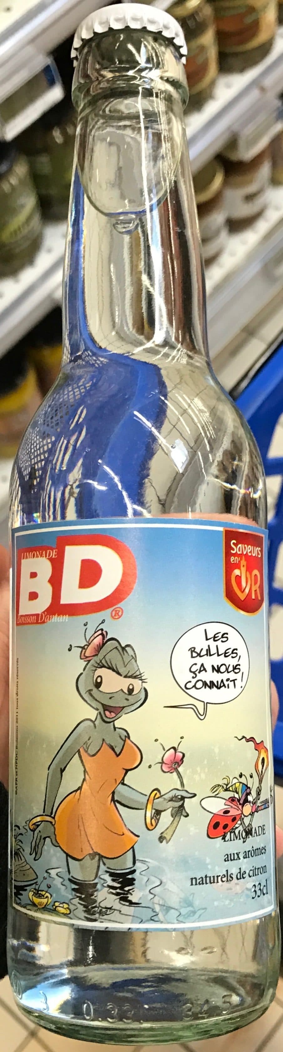 BD Limonade aux extraits naturels de citron packshot