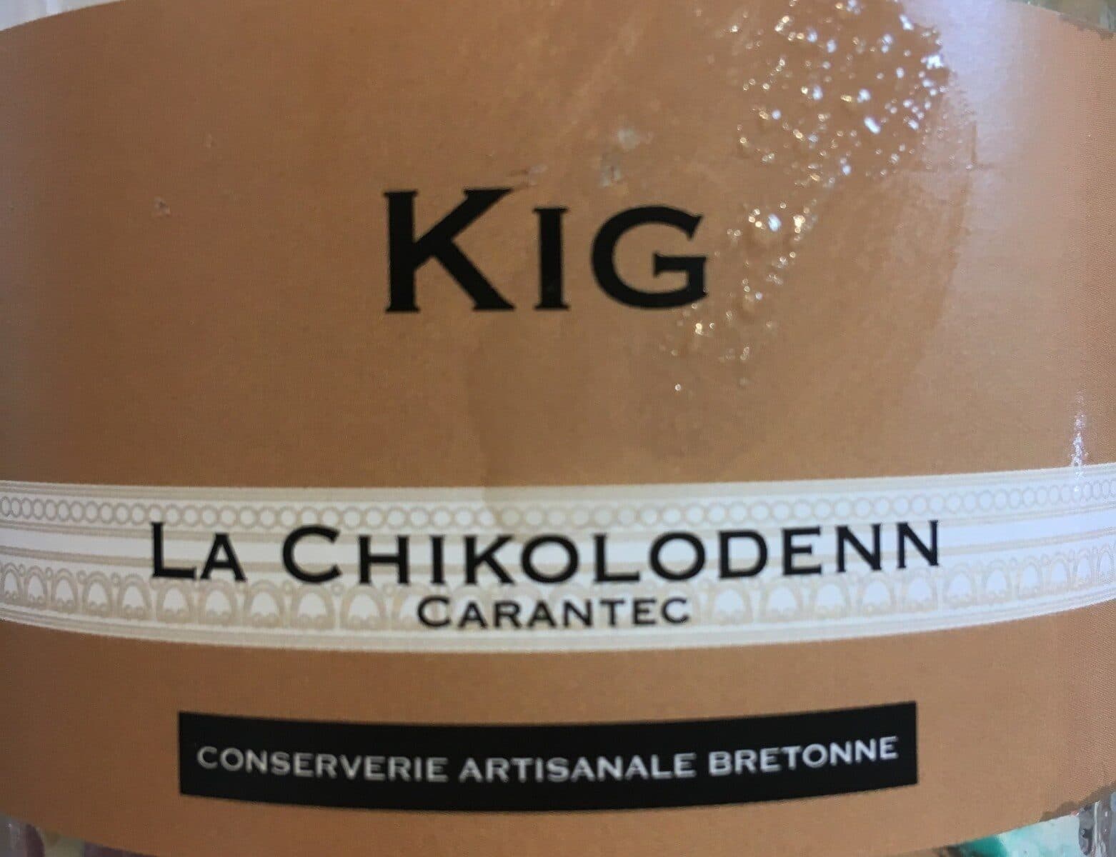 La Chikolodenn Kig packshot