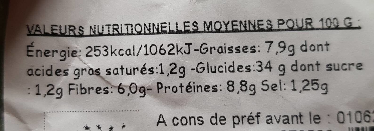 Robin du Bio Pain bio tranché Omega + packshot