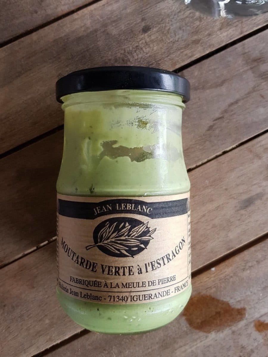 Jean Leblanc Moutarde Verte à l'estragon packshot