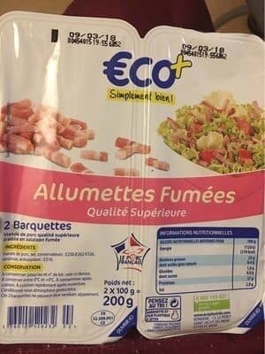 Eco+ Allumette fumées qualité supérieure packshot